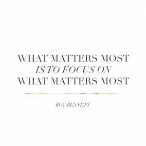 limits create focus