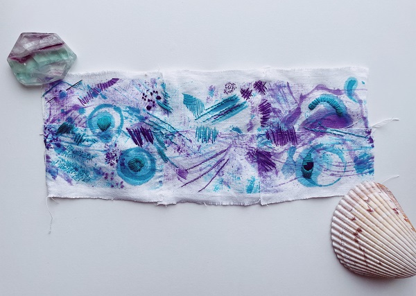 Almost completed stitching exercise